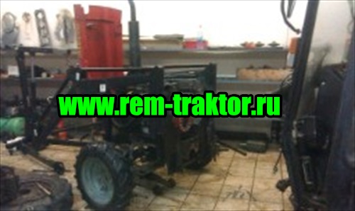 Раскатка трактора Беларусь-320