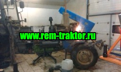 Раскатка трактора МТЗ-82.1