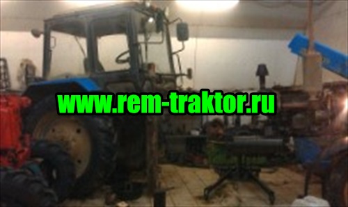Ремонт корпуса сцепления трактора МТЗ