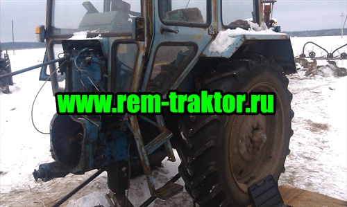 Ремонт трактора МТЗ-80