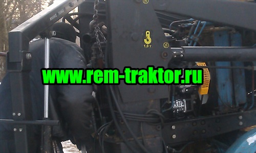 Установка нового двигателя на трактор МТЗ-82.1