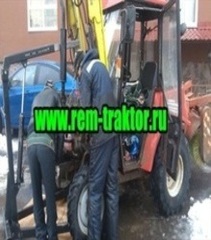 Демонтаж двигателя трактора Беларусь-320