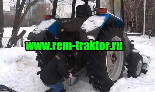 Ремонт ВОМ на тракторе МТЗ-82.1