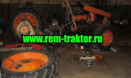 Ремонт КПП трактора Т-40